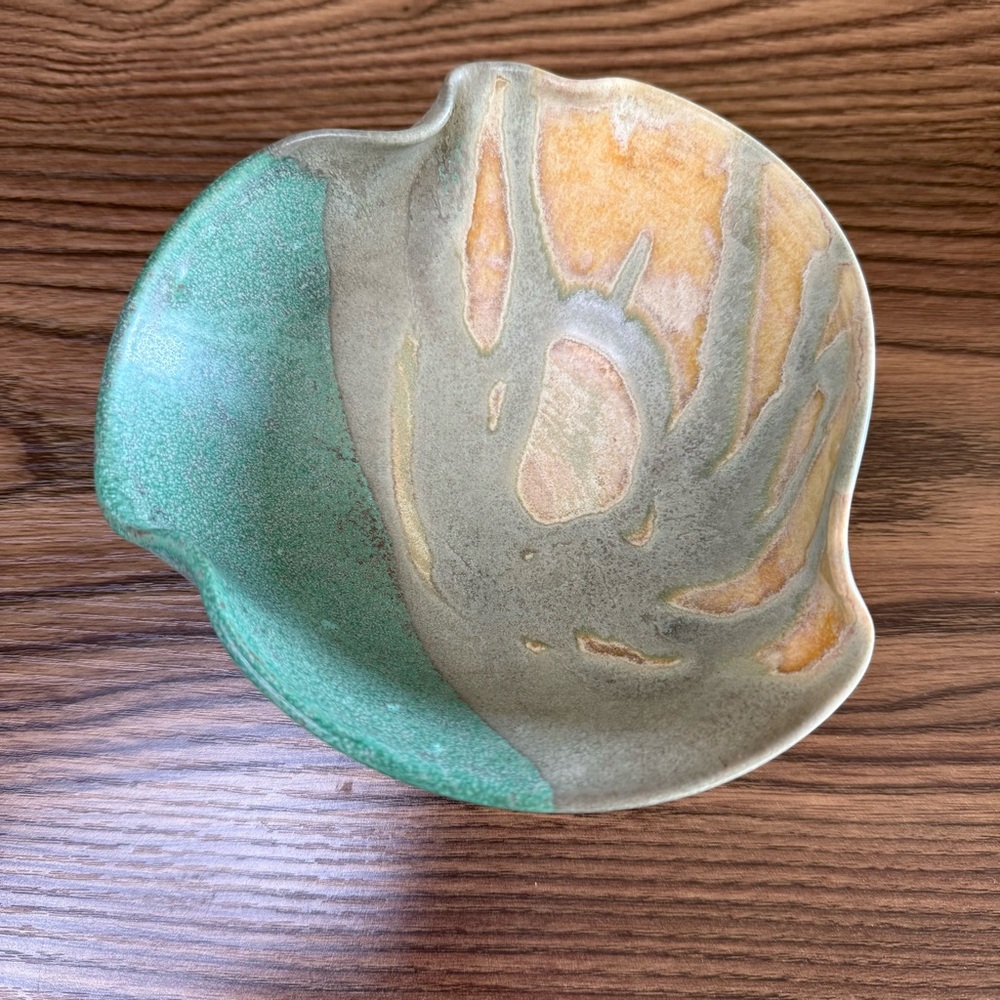 DK Pottery Freeform Handmade Ceramic Bowl
